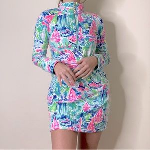 Lilly Pulitzer Colorful Printed Mini Dress
